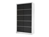 Armoire Closico Fractor IV (Blanc + Noir)