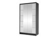 Armoire Closico Fractor V (Noir + Blanc)
