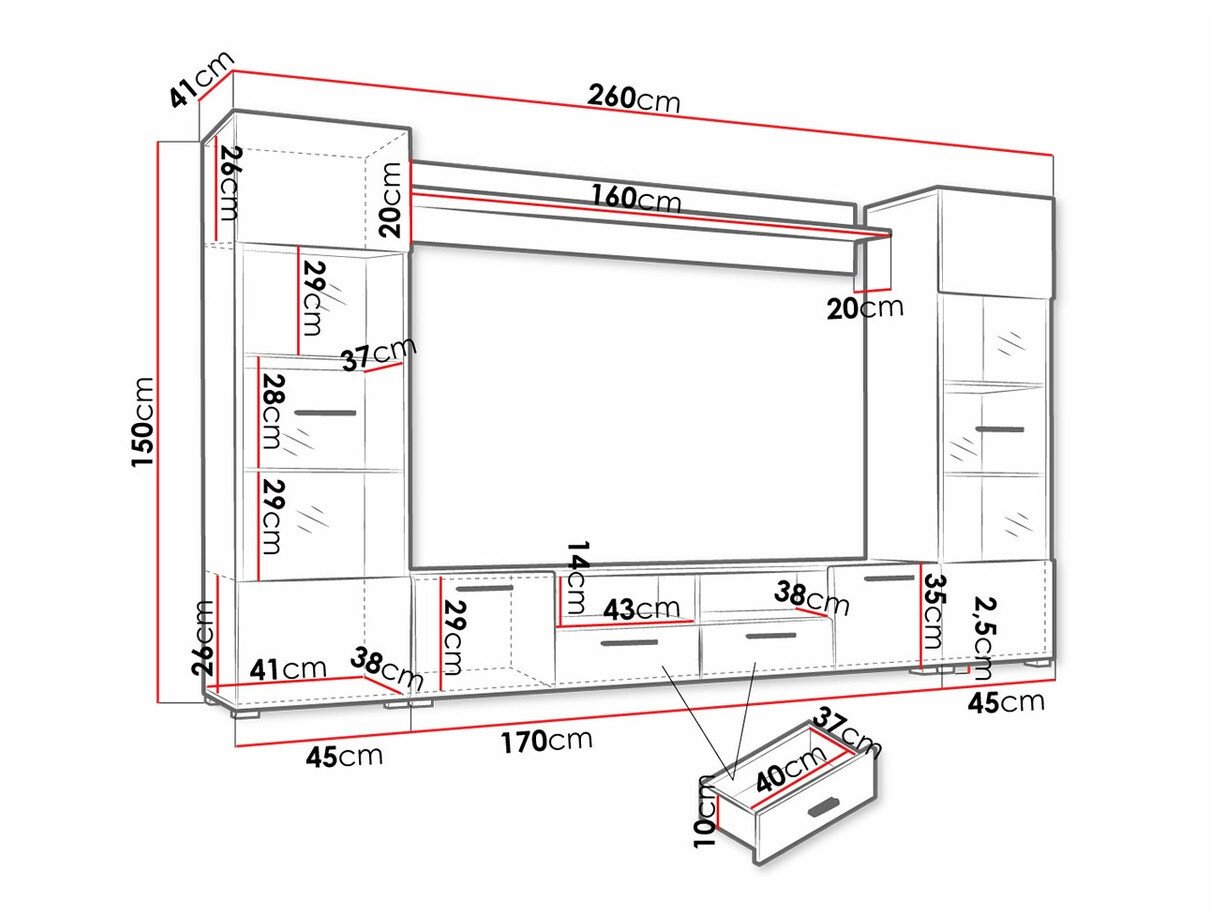 Ensemble de salon Agnas