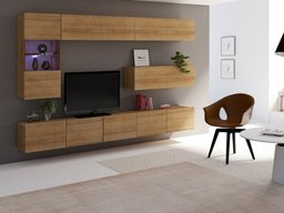 Ensemble de salon Tivdalu 108 (Chêne doré)