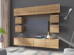 Ensemble de salon Tivdalu 134 (Chêne doré)