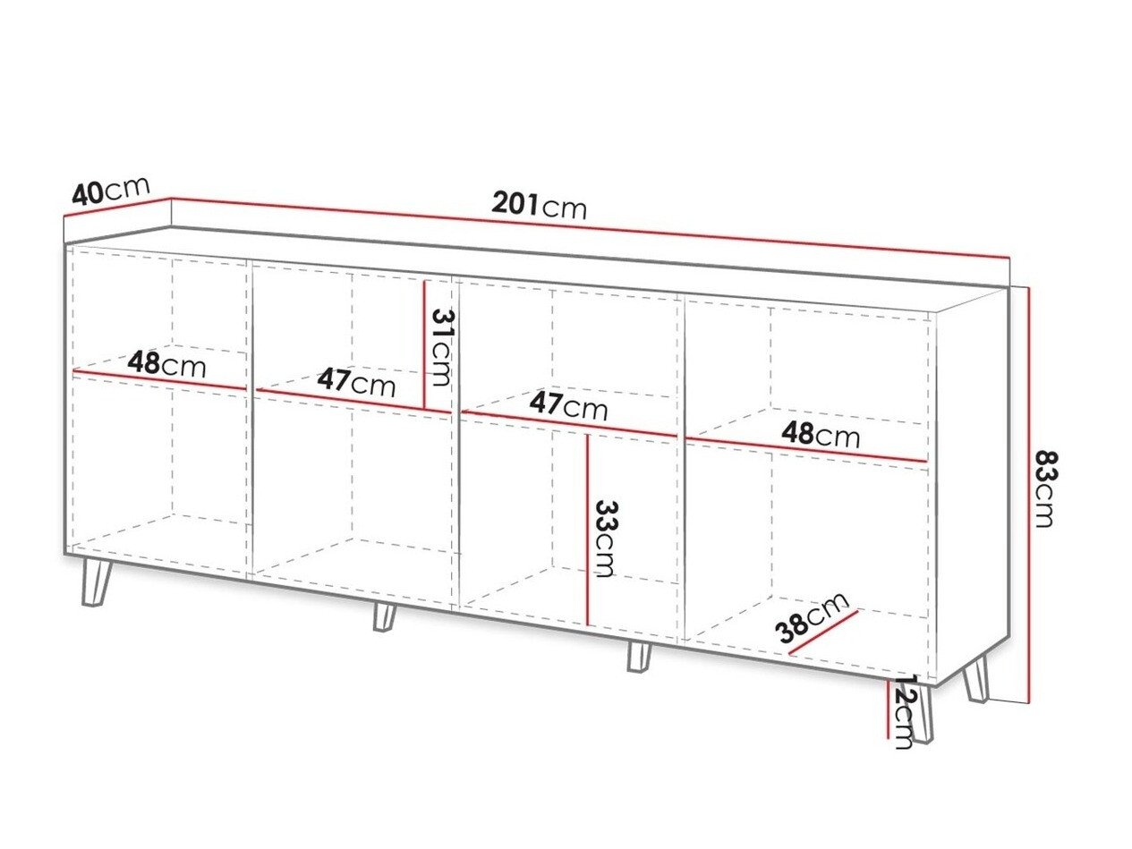 Buffet Levmari 101 (Blanc)