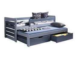 Lit Henderson 128 (Gris + Graphite)