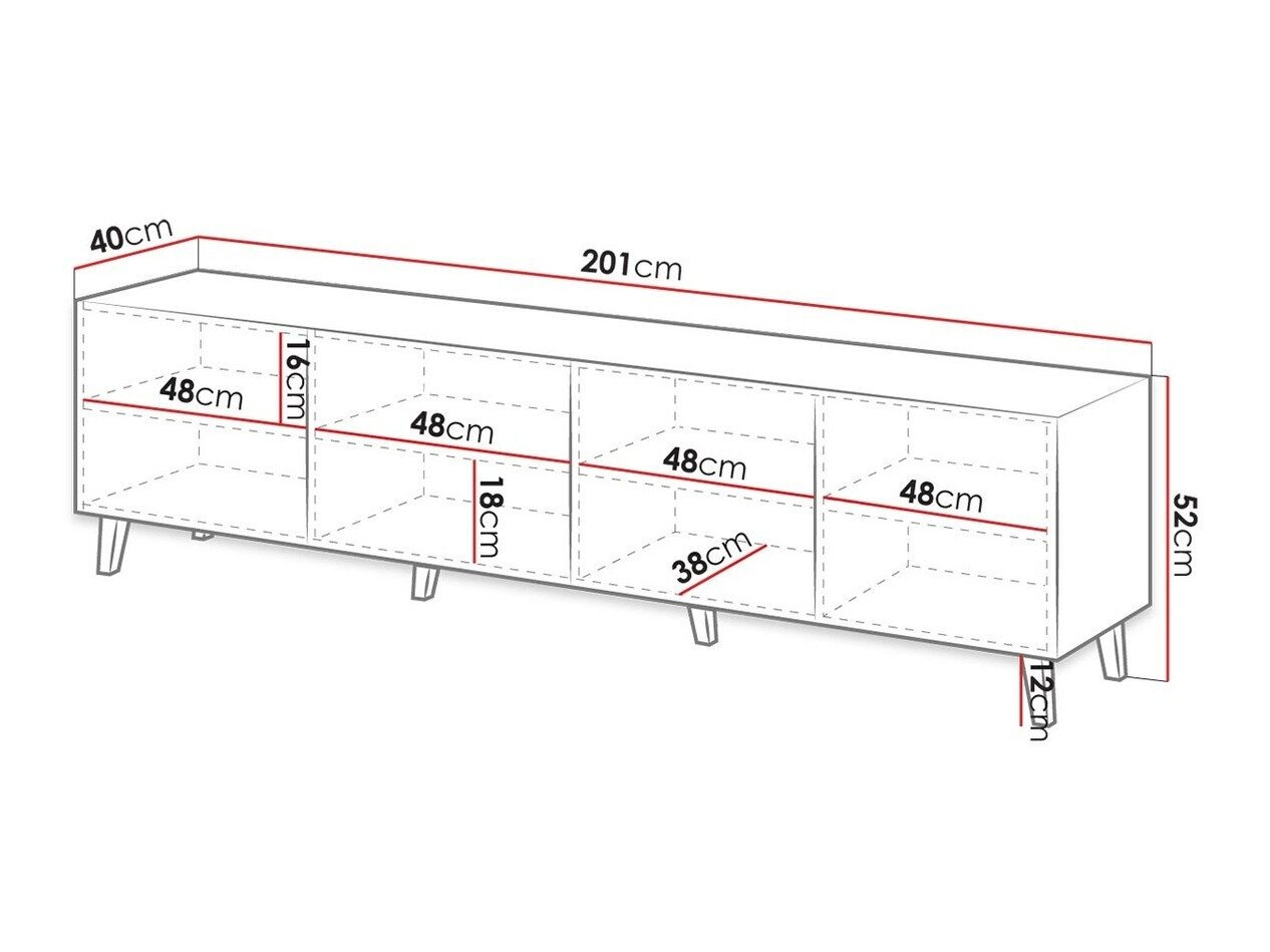 Meuble TV Dicto I (Blanc)