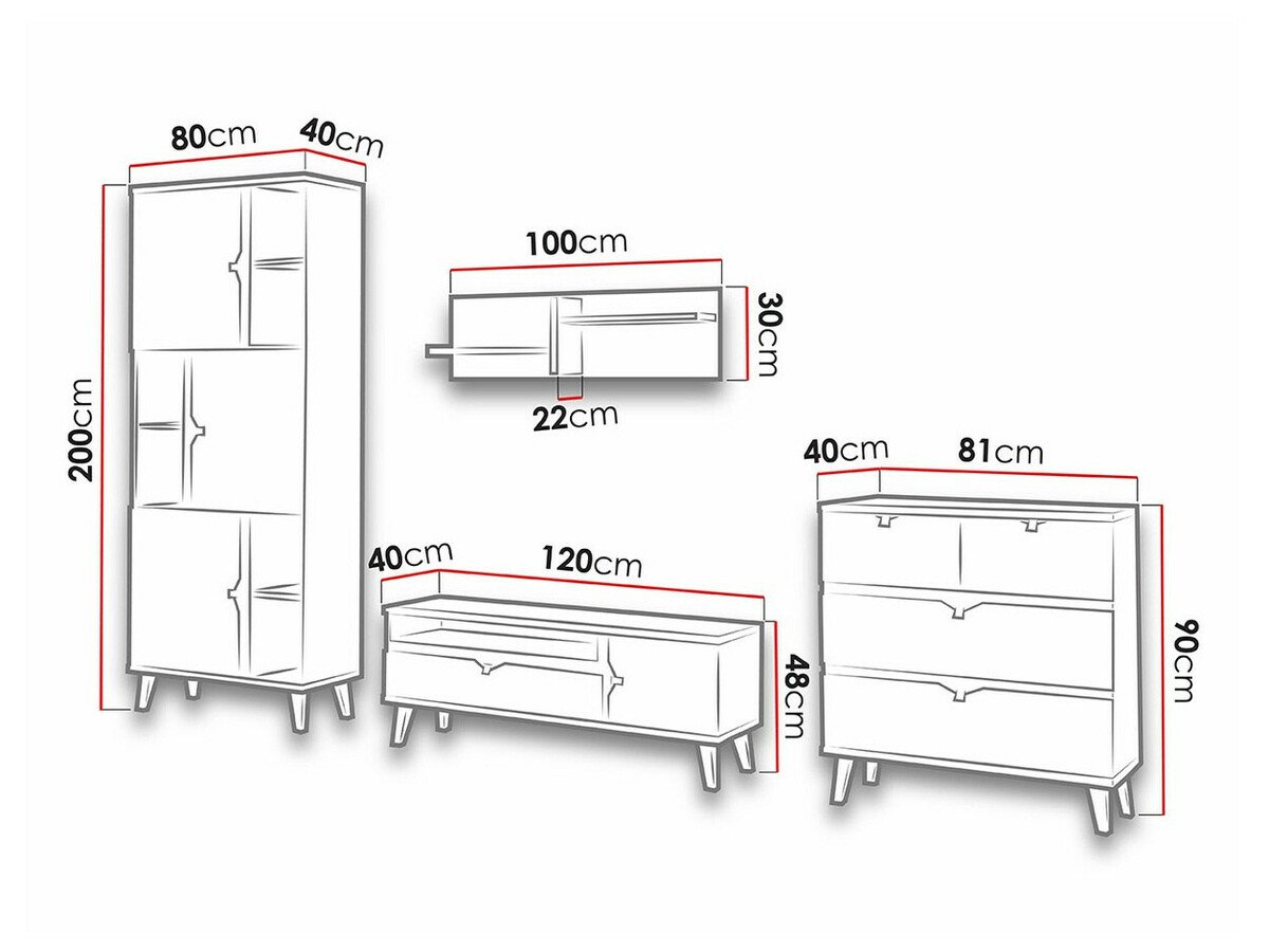 Ensemble de salon Etrmoru 146