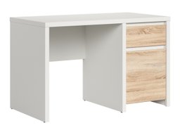 Bureau Nolroma 100 (Blanc + Sonoma chêne)