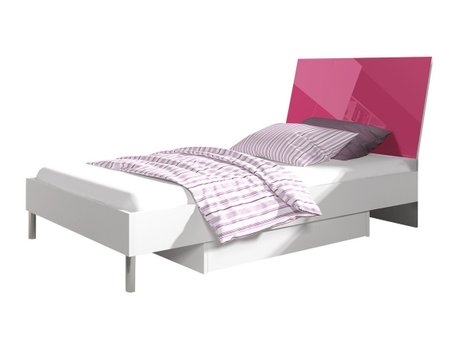 Lit Campus (Blanc + Rose brillant)