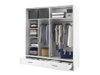 Armoire Fresno 104 (Blanc)