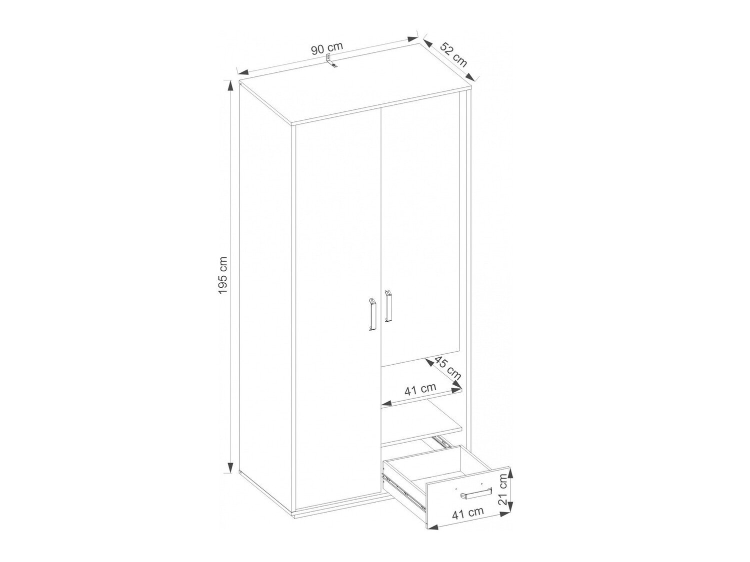 Armoire Orlveno 121