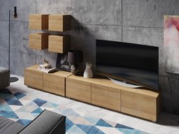 Ensemble de salon Tivdalu 132 (Chêne doré)