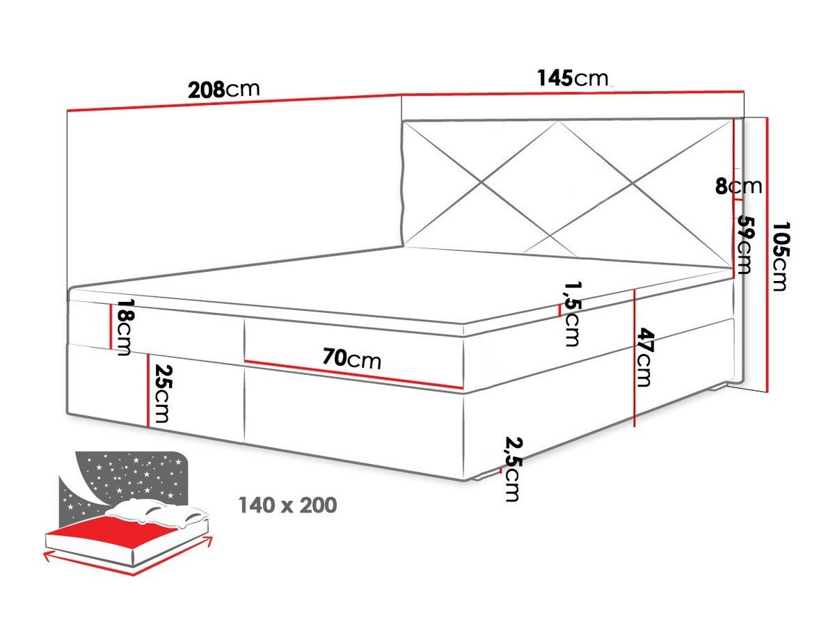 Lit continental Memphis 117 (Rico 20)