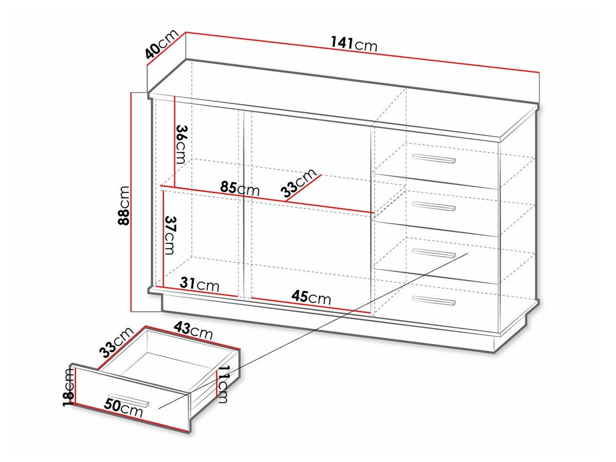 Commode Tenodeu 105