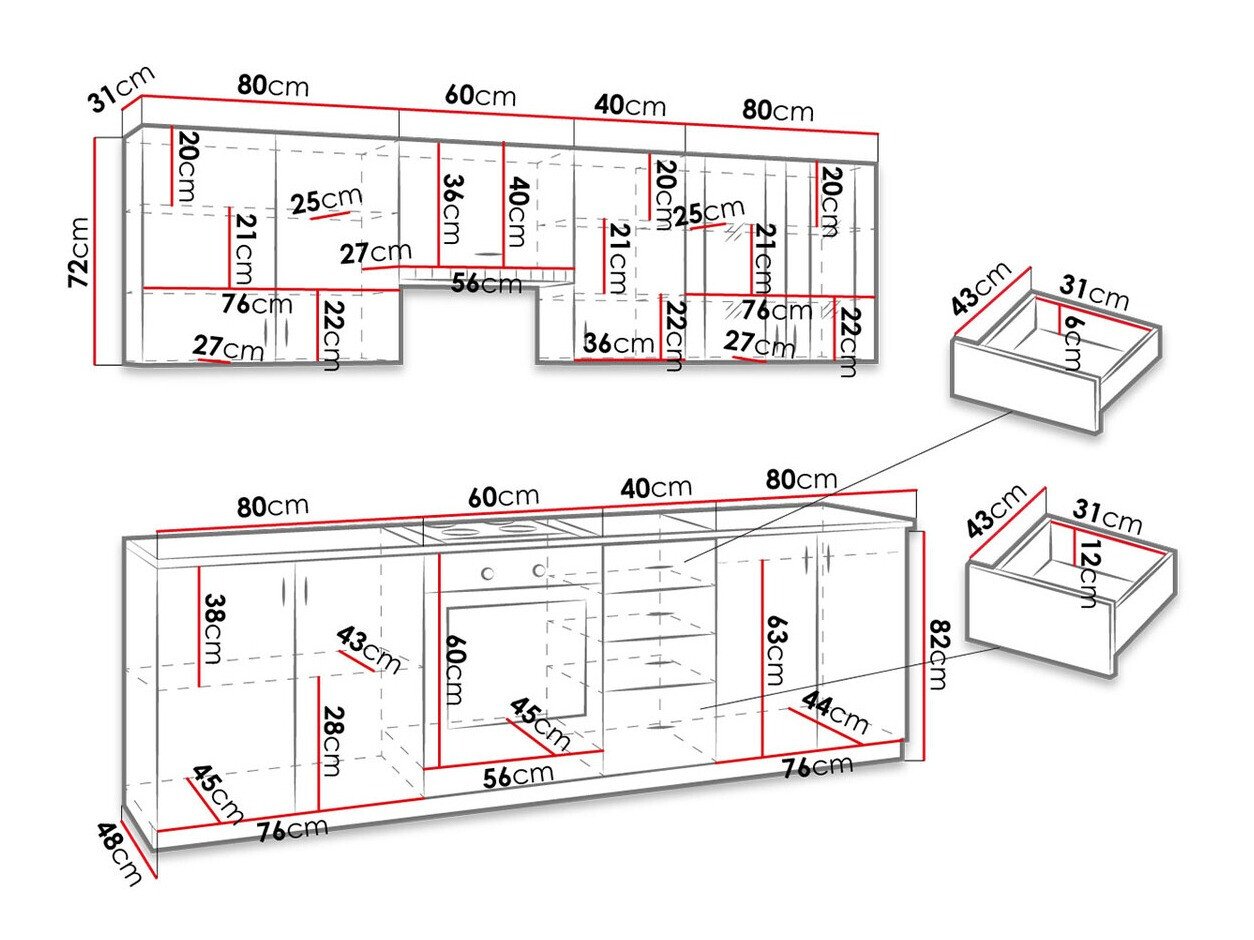 Cuisine complète Tucson 166