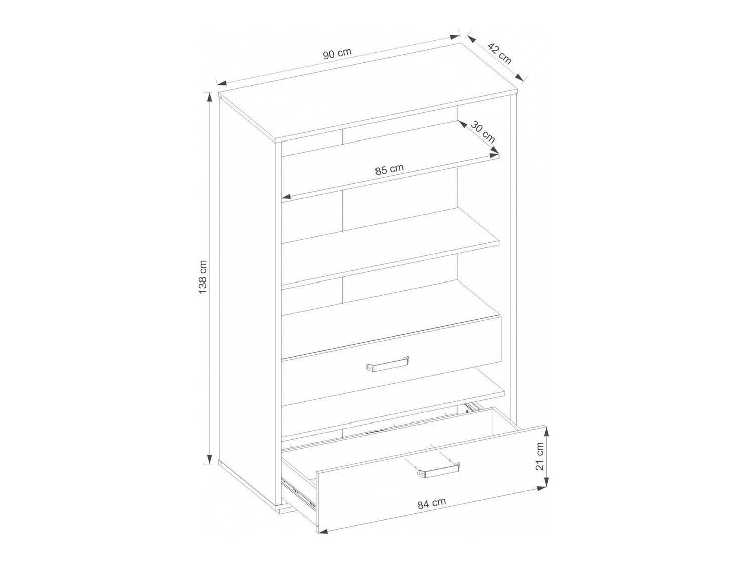 Étagère Orlveno 117