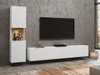 Meuble TV Revmiru 104 (Blanc + Chêne wotan)