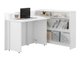 Bureau d'angle Concept Pro Lenart (Blanc)