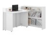 Bureau d'angle Concept Pro Lenart (Blanc)