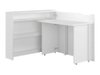 Bureau d'angle Concept Pro Lenart (Blanc)