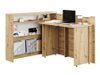 Bureau d'angle Concept Pro Lenart (Chêne Artisan)