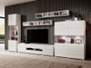 Meuble TV Torsone 113 (Blanc + Blanc brillant)