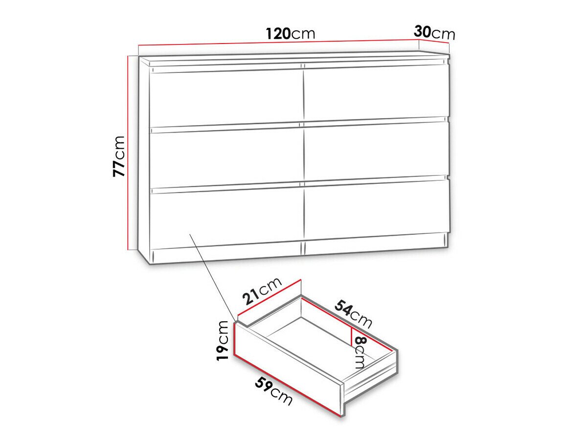 Commode Comfivo Structor V (Noir)