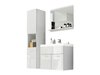 Ensemble de salle de bain Sarasota 122 (Blanc + Blanc brillant)