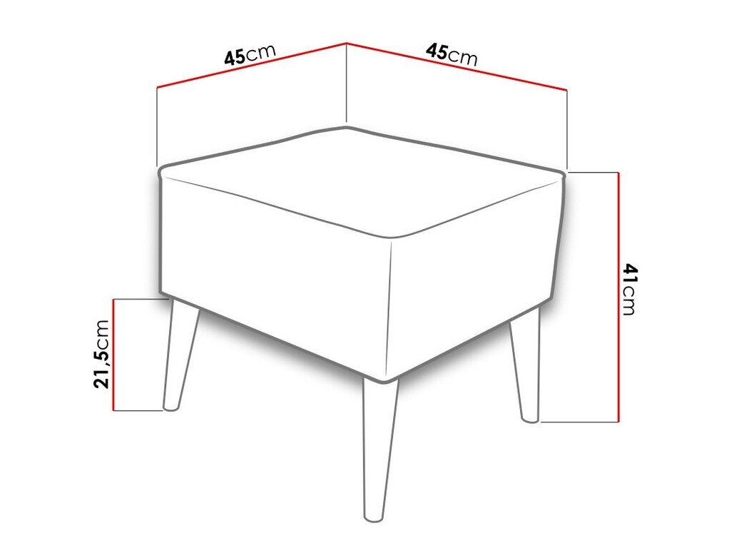 Pouf Comfivo Ulmus I (Kronos 22)