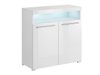 Buffet Torvire 114 (Blanc + Blanc brillant)