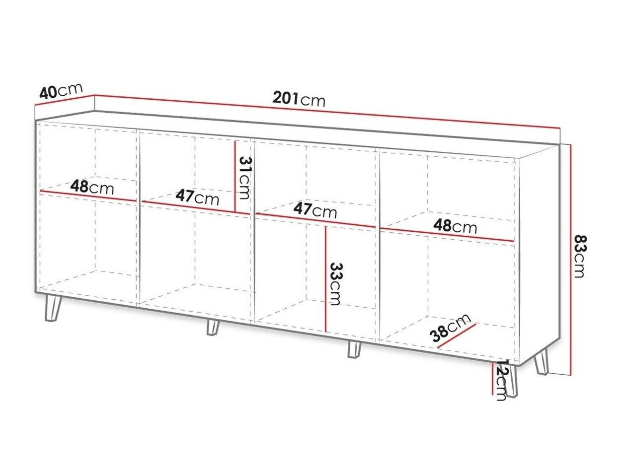 Buffet Levmari 101 (Noir)