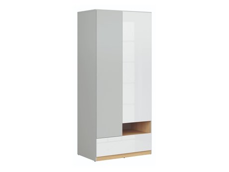 Armoire Nuevaru 110 (Blanc brillant)