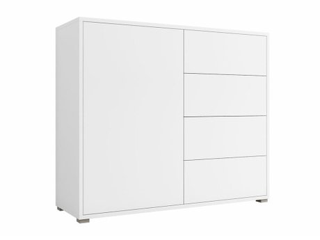 Commode Comfivo Fersoe 102 (Blanc + Mat blanc)