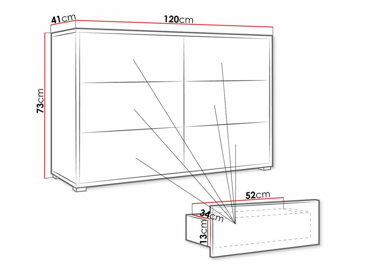 Commode Comfivo Fersoe 103 (Blanc)