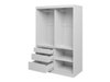Armoire Toledo 115 (Blanc)