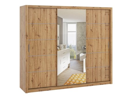 Armoire Catromi 111 (Chêne Artisan)