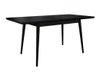 Salle à manger complète Racine 125 (Noir + Magic Velvet 2250)