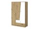 Armoire Almira 102 (Chêne Artisan + Blanc)