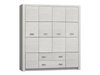 Armoire Serfeno 116 (Artisanat blanc)