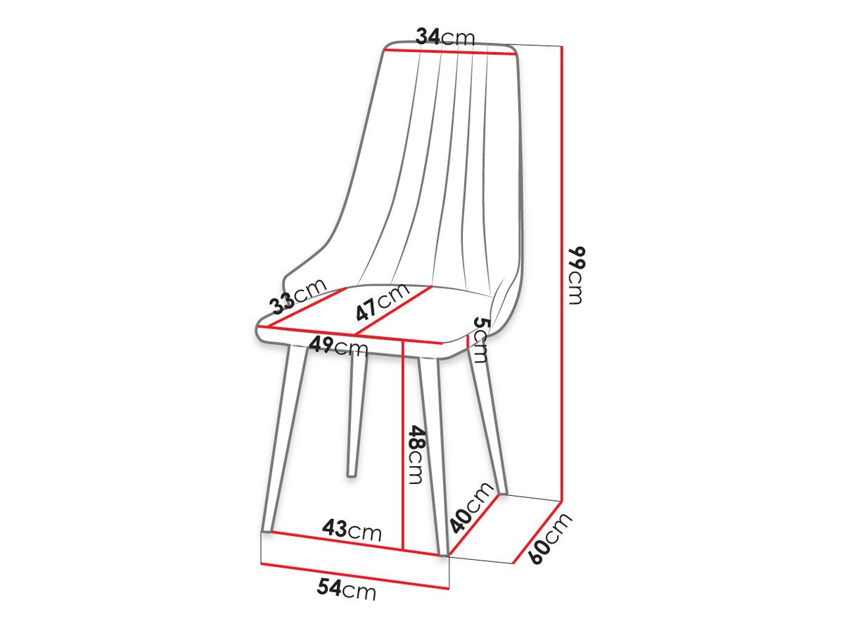Salle à manger complète Racine 135 (Noir)