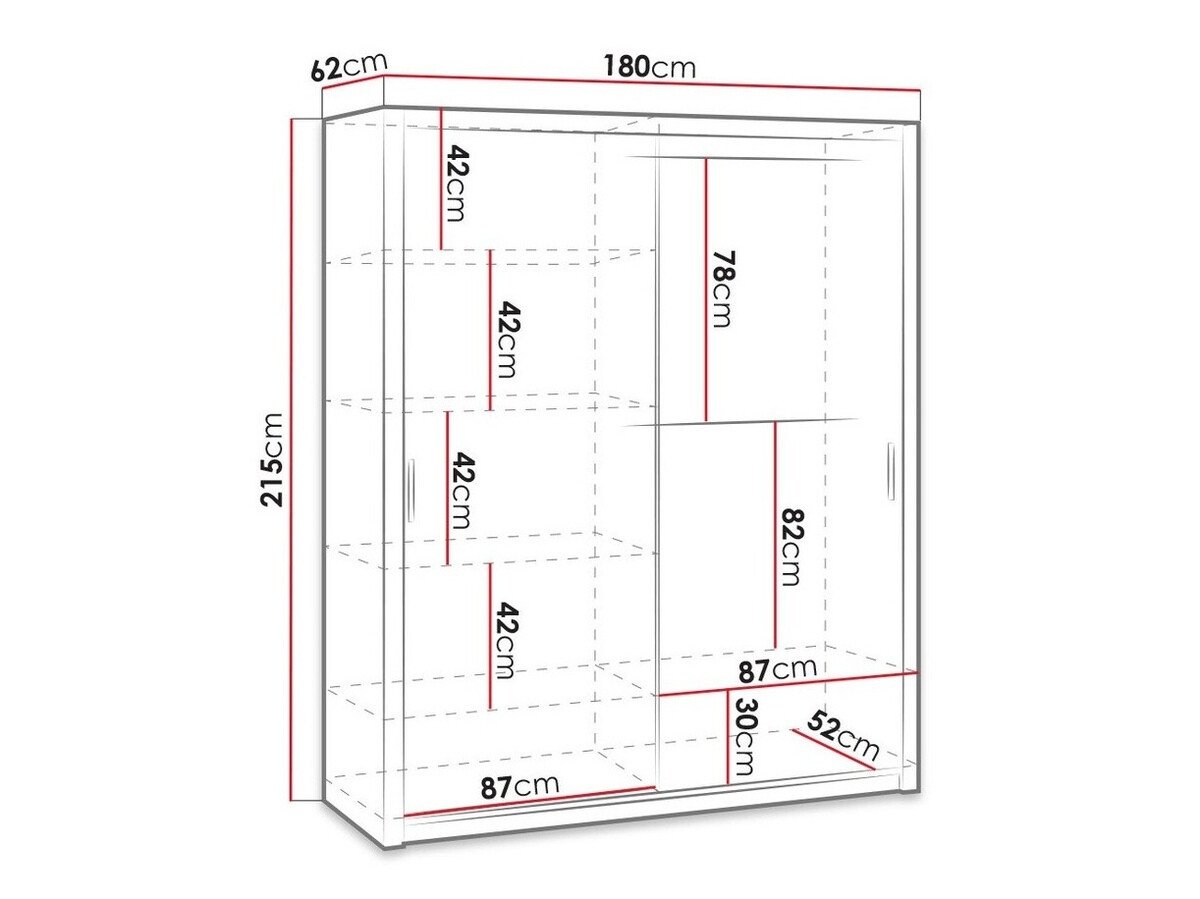 Armoire Catromi 119 (Chêne du Monastery)