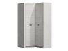 Armoire d'angle Serfeno 110 (Artisanat blanc)