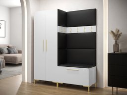 Meuble d'entrée Tivsoa 100 (Blanc)