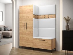 Meuble d'entrée Tivsoa 100 (Craft chêne)