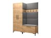 Meuble d'entrée Tivsoa 100 (Craft chêne)