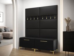 Meuble d'entrée Tivsoa 101 (Noir)