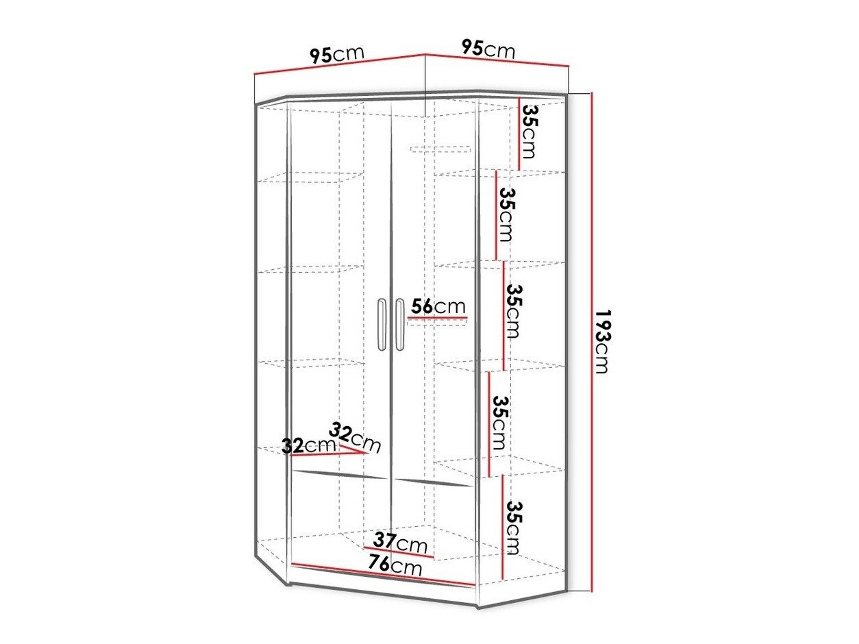Armoire d'angle Veravie 133