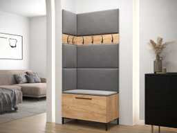 Meuble d'entrée Nomal IV (Craft chêne)