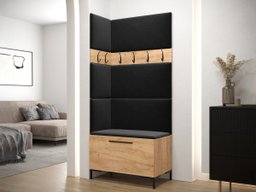 Meuble d'entrée Nomal IV (Craft chêne)