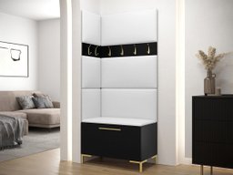 Meuble d'entrée Nomal IV (Noir)