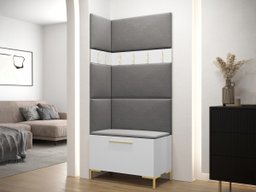 Meuble d'entrée Tivsoa 103 (Blanc)