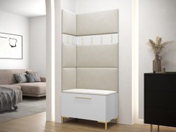 Meuble d'entrée Tivsoa 103 (Blanc)